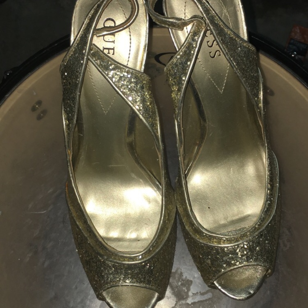 Gold heels